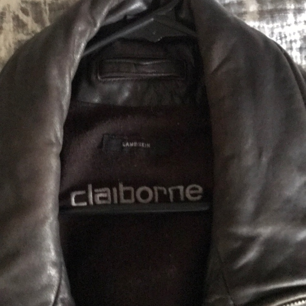 Leather lamb skin jacket